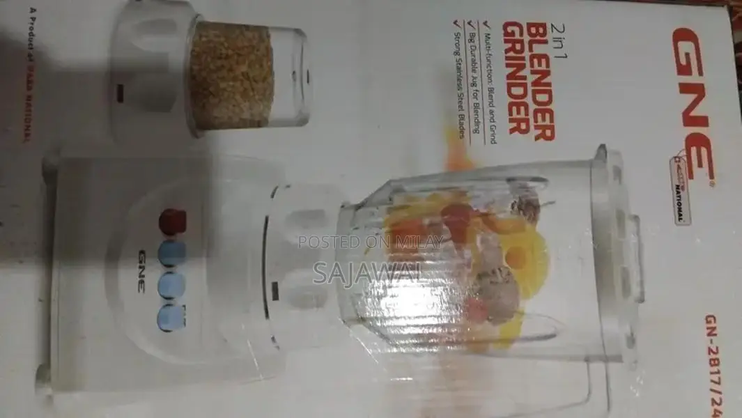 2-in-1 Blender and Grinder Multi-Functional Kitchen Appliance