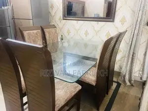 Modern 6 Seater Wooden Dining Table - Elegant Home Furniture