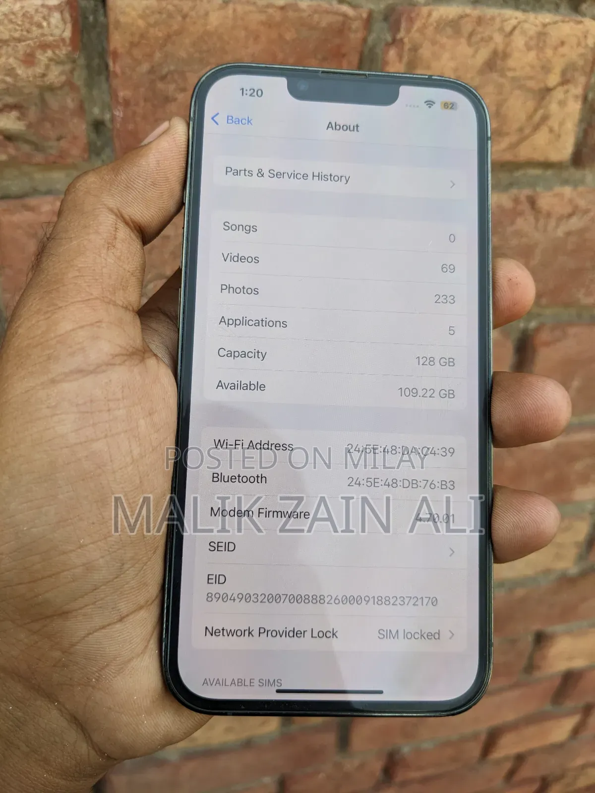 New Apple iPhone 13 Pro 128 GB Green