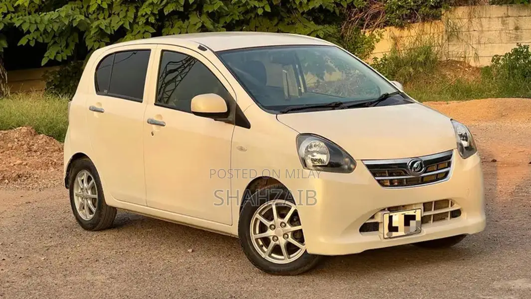 2012 Daihatsu Mira Pearl White Pearl Imported Compact Car