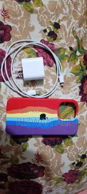 Photo - iPhone 20W Charger with Protective Phone Cover