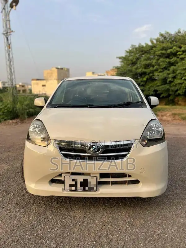 2012 Daihatsu Mira Pearl White Pearl Imported Compact Car