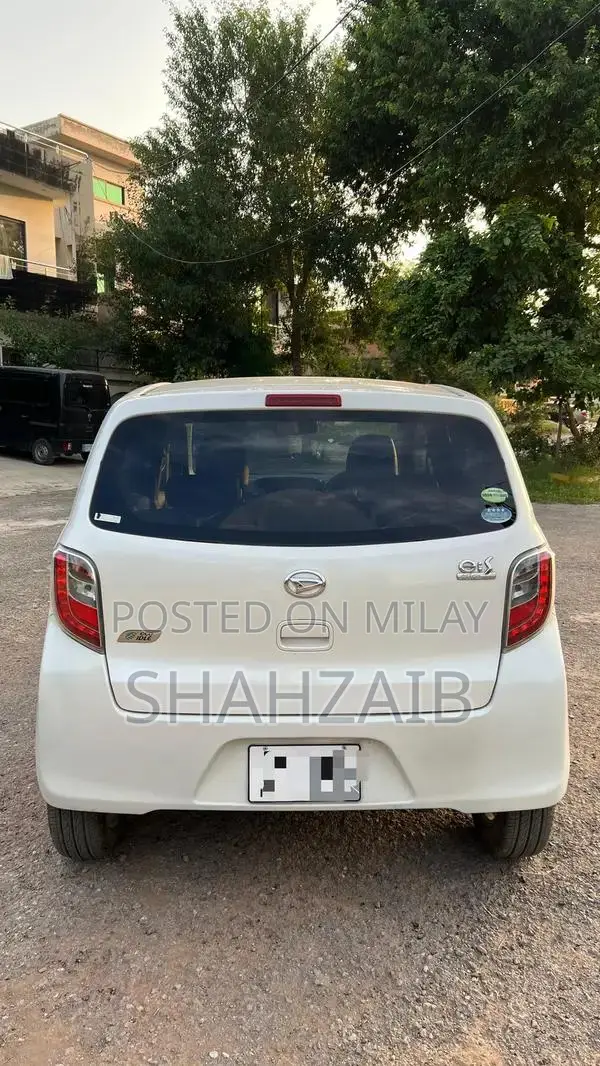 2012 Daihatsu Mira Pearl White Pearl Imported Compact Car