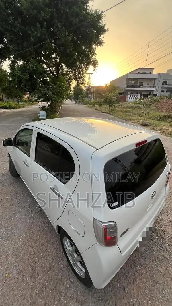 2012 Daihatsu Mira Pearl White Pearl Imported Compact Car