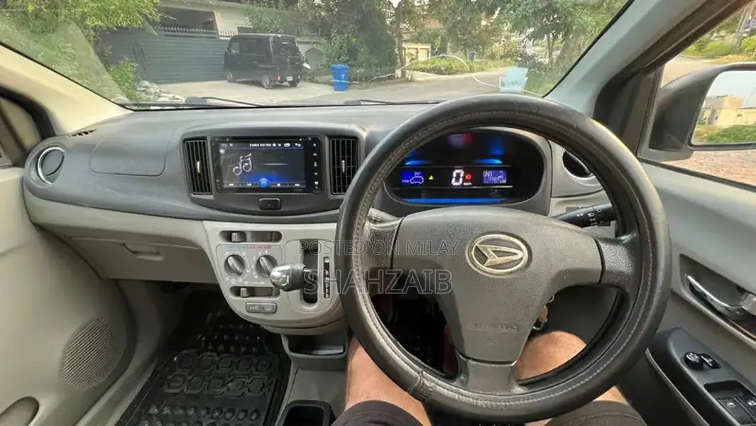 2012 Daihatsu Mira Pearl White Pearl Imported Compact Car