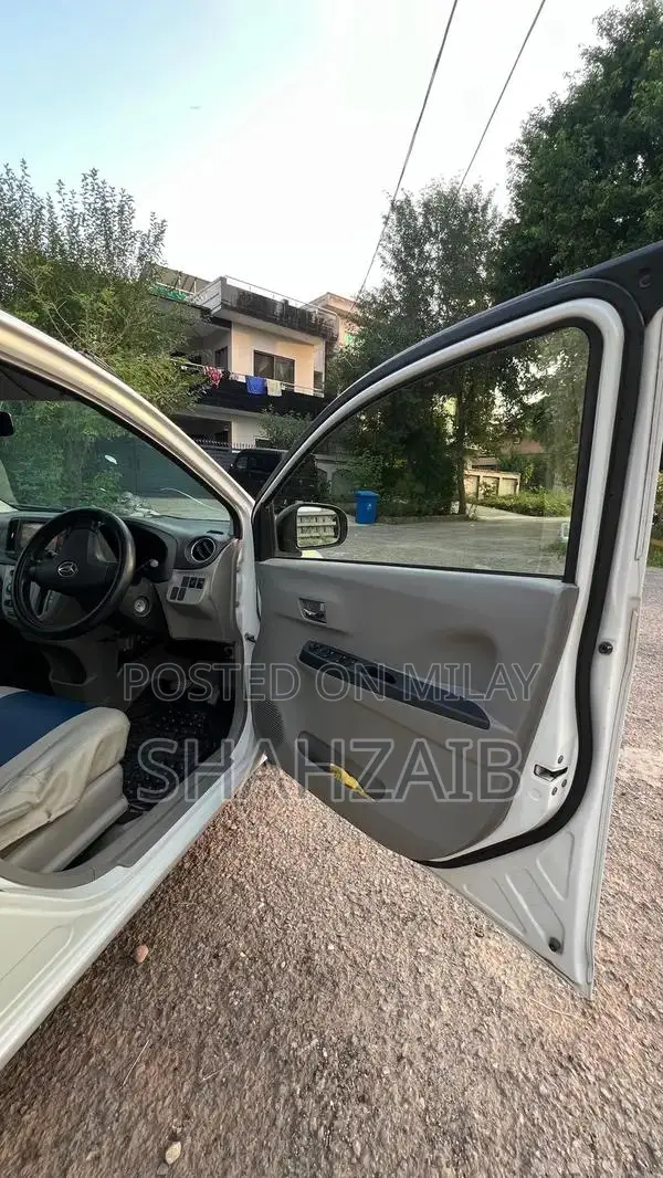 2012 Daihatsu Mira Pearl White Pearl Imported Compact Car