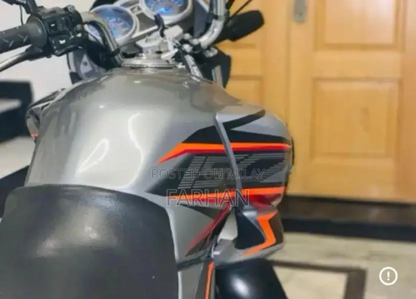 Honda CB 150F Motorcycle - Gray Color, New Tires