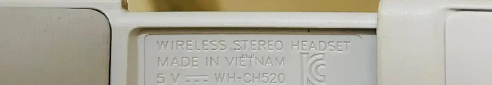 Sony WH CH520 Wireless Over-Ear Bluetooth Headphones