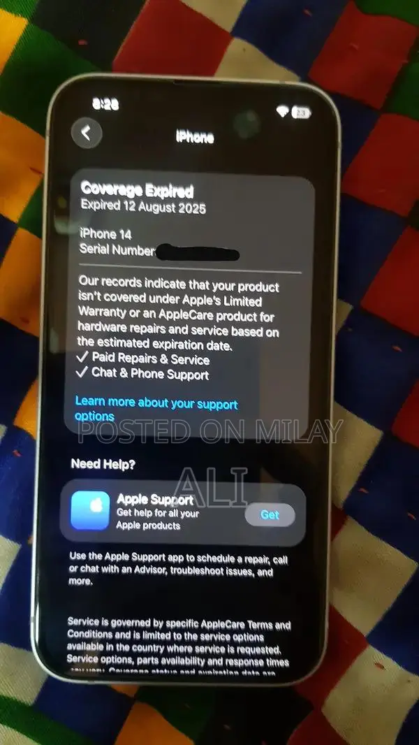 Apple iPhone 14 Purple Smartphone - Like New Condition