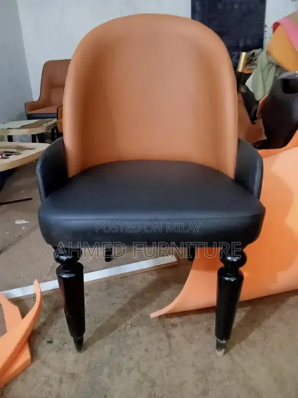 6-Seater Modern Dining Table with Matching Chairs