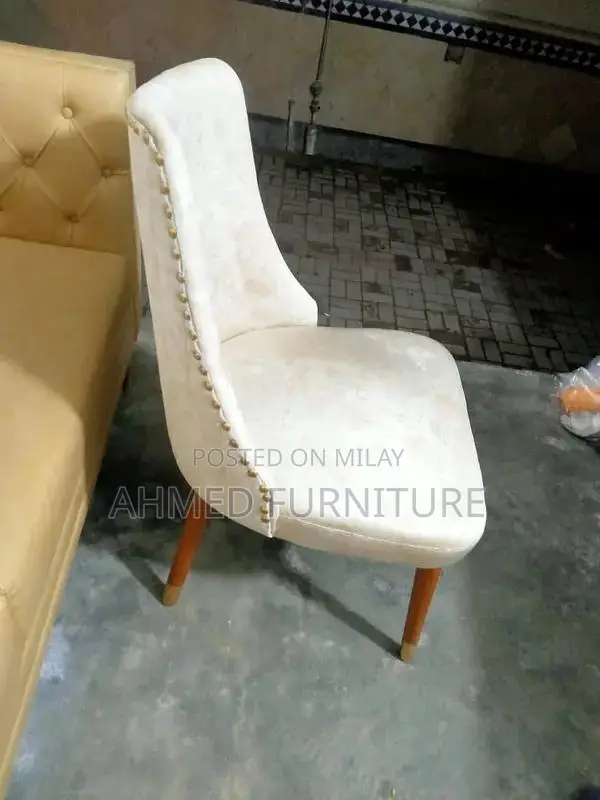 6-Seater Modern Dining Table with Matching Chairs