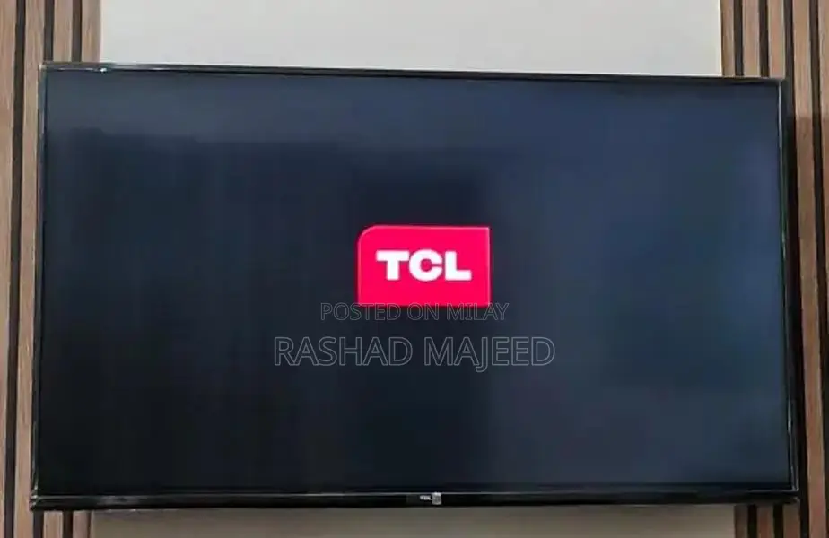 TCL 50-Inch Android LED TV with Accessories and Minor Defect