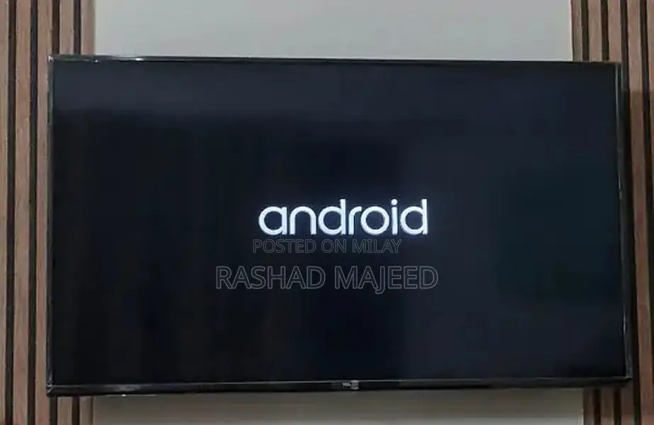 TCL 50-Inch Android LED TV with Accessories and Minor Defect