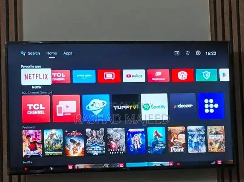 TCL 50-Inch Android LED TV with Accessories and Minor Defect