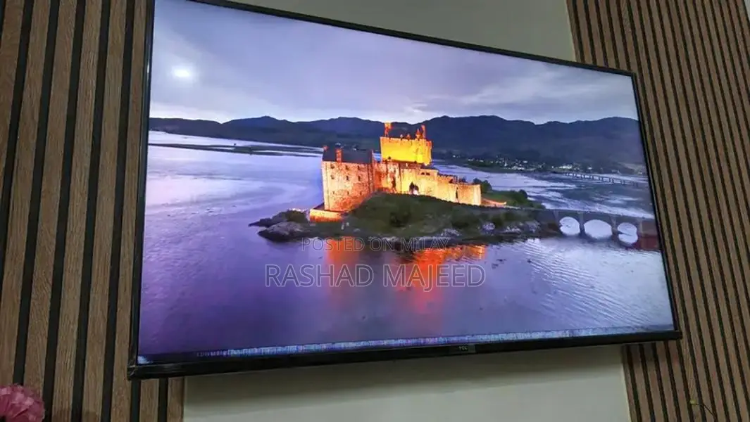 TCL 50-Inch Android LED TV with Accessories and Minor Defect
