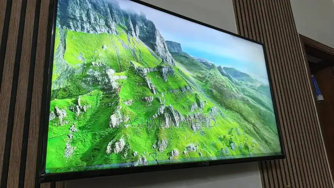TCL 50-Inch Android LED TV with Accessories and Minor Defect