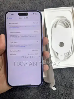 Apple Smartphone Barely Used Ultra Low Cycle Count