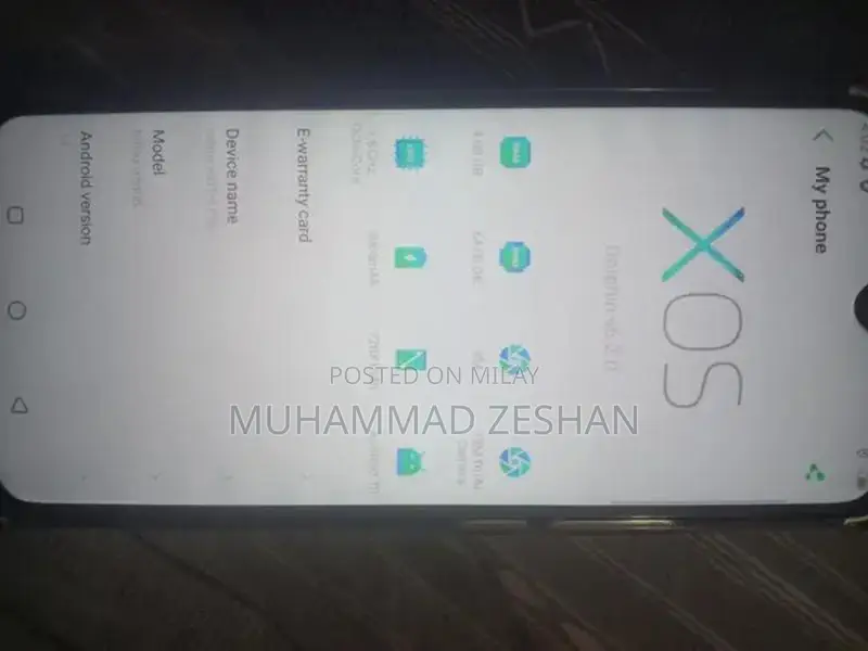 Smartphone with 4GB RAM and 64GB Storage