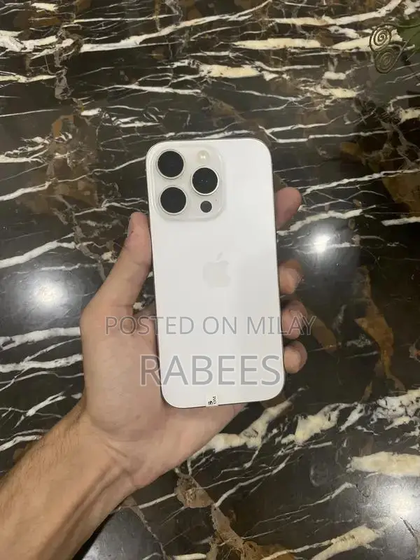 Unlocked White iPhone Pro 256GB Dual eSIM