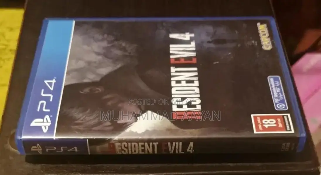 Resident Evil 4 Remake PS4 Disc - Compatible with PS5