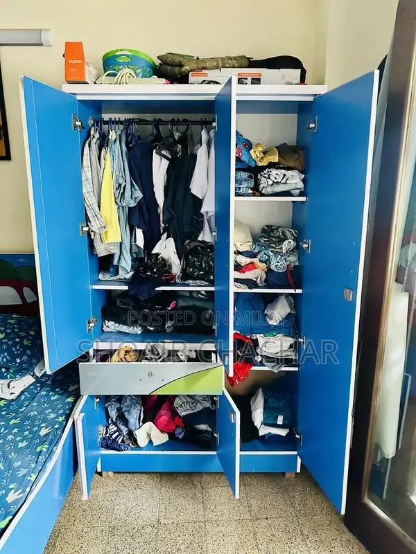 Kids Double Door Storage Cupboard for Bedroom