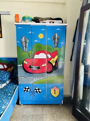 Kids Double Door Storage Cupboard for Bedroom