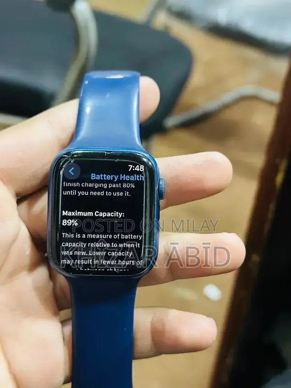 Apple Watch Series 7 45mm Blue Smartwatch