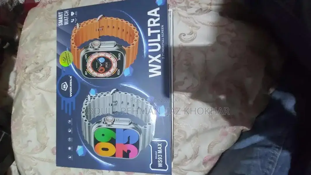 WS93 Max Ultra Smart Watch with 7 Interchangeable Straps