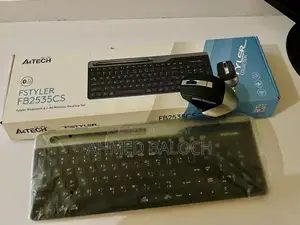 Photo - Wireless Keyboard and Mouse Set - A4 Tech Keyboard Combo