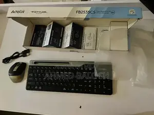 Wireless Keyboard and Mouse Set - A4 Tech Keyboard Combo