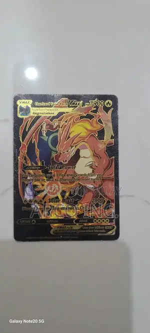 Photo - Rare Pokemon Collectible Trading Card Set - Premium Black Cards