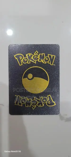 Rare Pokemon Collectible Trading Card Set - Premium Black Cards
