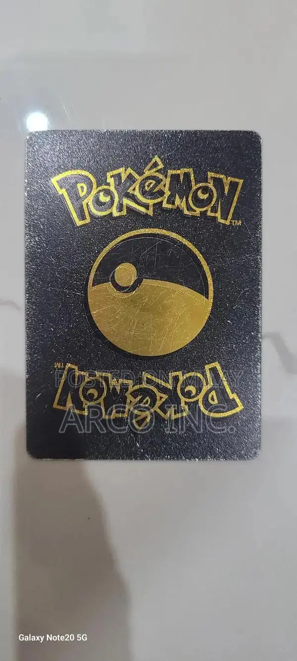 Rare Pokemon Collectible Trading Card Set - Premium Black Cards