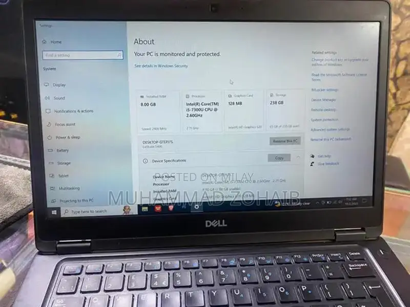Dell Latitude 5490 Business Laptop with SSD