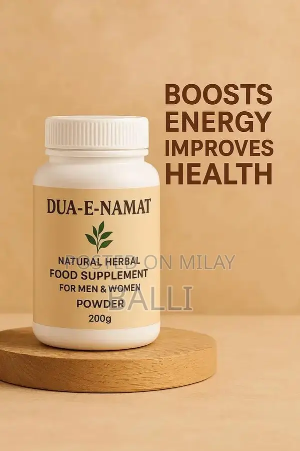 Natural Herbal Food Supplement for Energy and Immunity