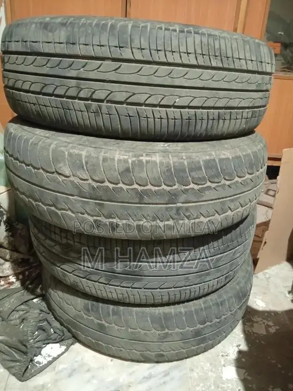 Two Used 175/65R15 Car Tyres - Good and Normal Condition