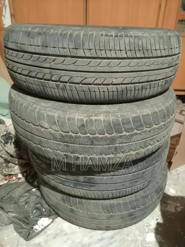 Two Used 175/65R15 Car Tyres - Good and Normal Condition