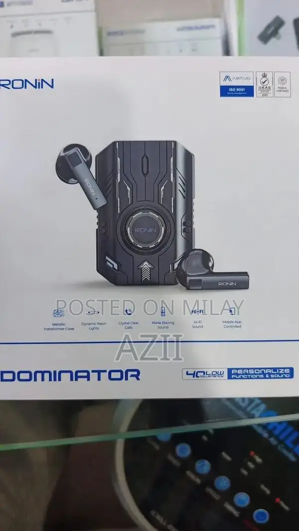 Ronin R7035 Gaming Headset - Low Latency Performance Earphones