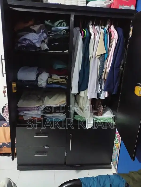 Wooden Wardrobe - Spacious Storage Armoire in Excellent Condition