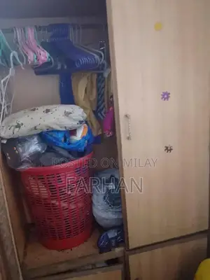 Photo - 3-Door Wooden Almari / Wardrobe with Minor Repair Needed