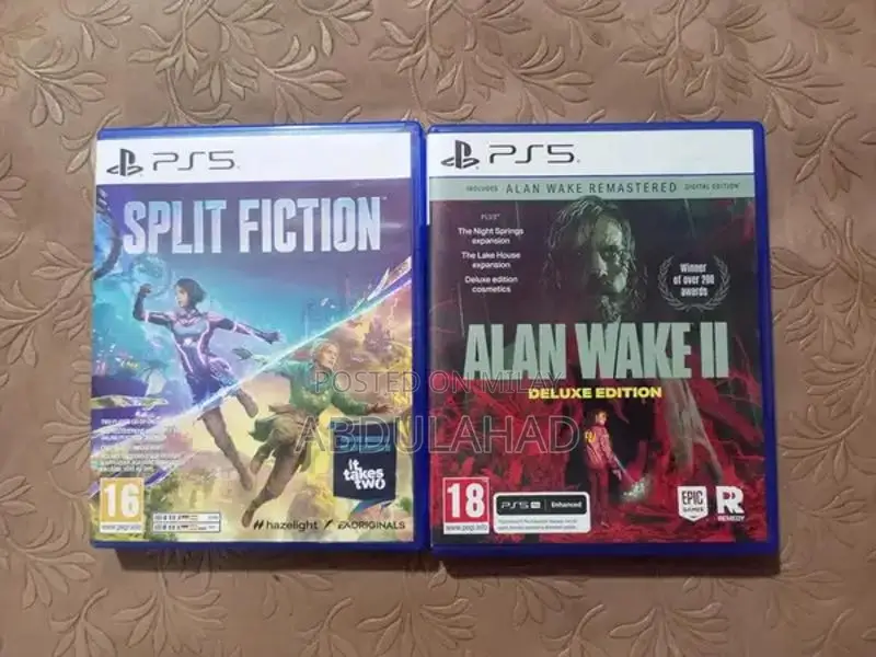 Alan Wake 2 Deluxe Edition with Split Fiction PS5 Game