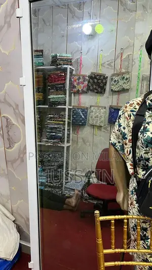 White Aluminum Door - 6 Foot Width, 8 Foot Height