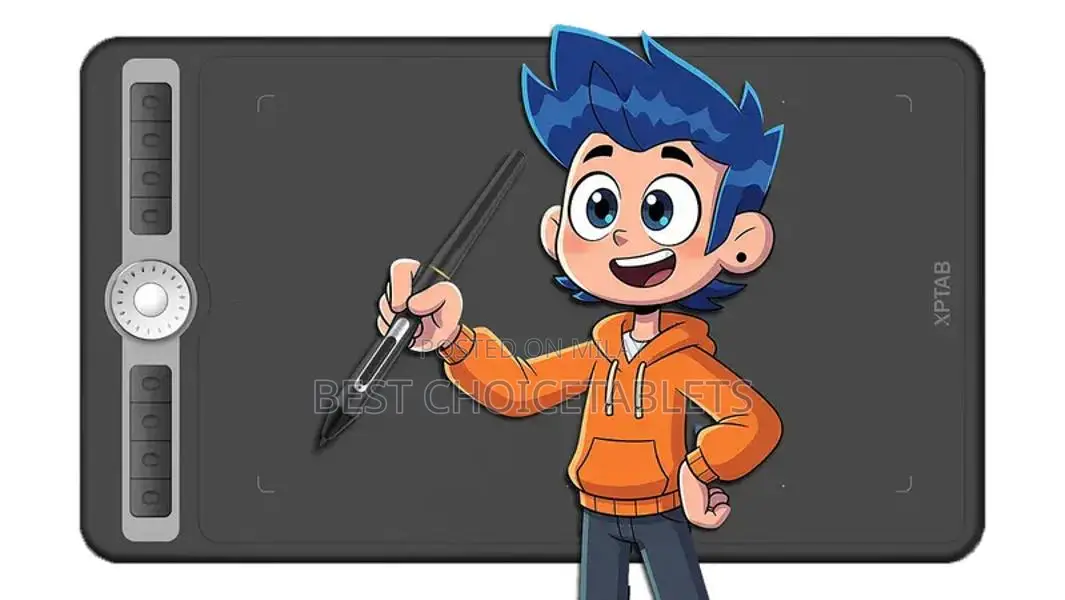 Professional Digital Art Graphic Tablet with 16K Pressure Sensitivity