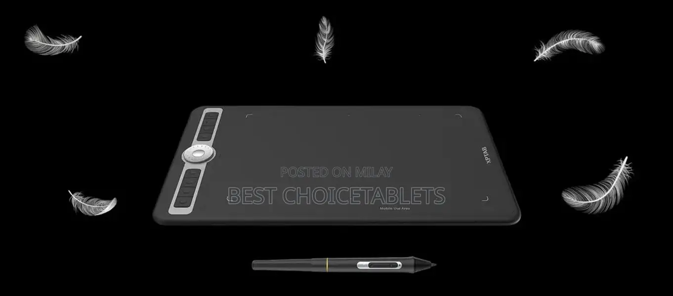 Professional Digital Art Graphic Tablet with 16K Pressure Sensitivity