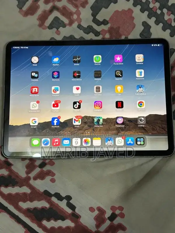 Apple iPad M2 4th Generation Tablet with 120Hz Gaming Performance