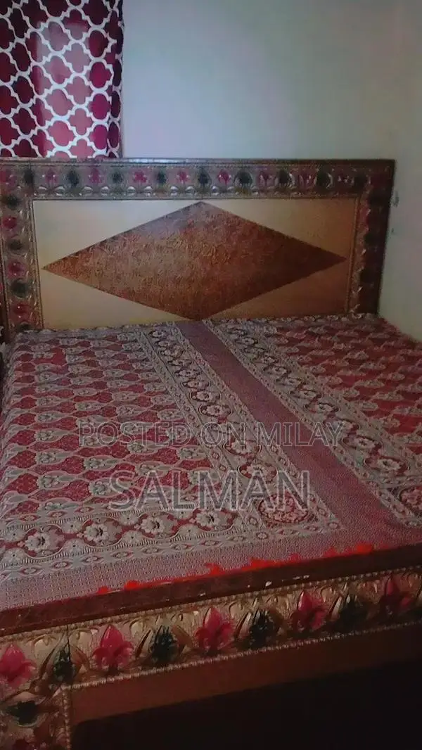 Comfortable Bed with Matching Mattress