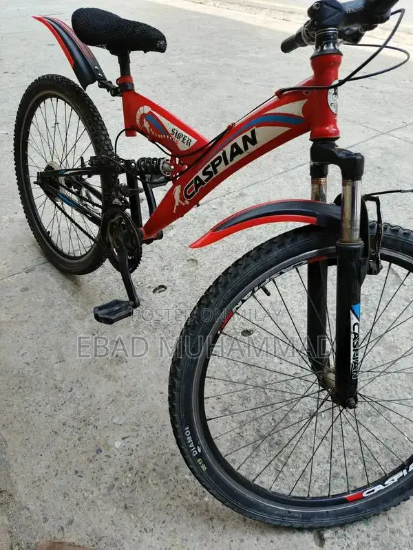 Caspian Super Gear Cycle 26-inch Mountain Bike with Dual Suspension