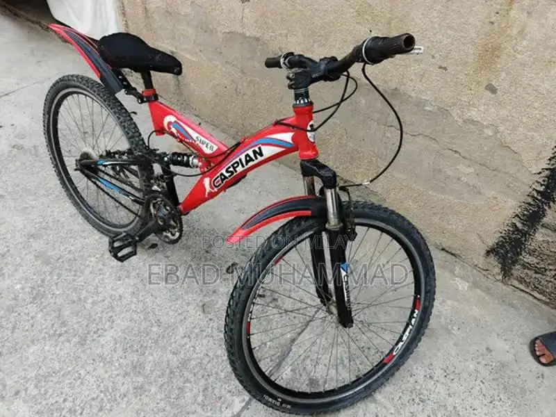 Caspian Super Gear Cycle 26-inch Mountain Bike with Dual Suspension