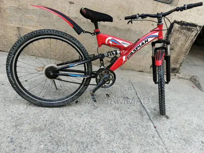 Caspian Super Gear Cycle 26-inch Mountain Bike with Dual Suspension