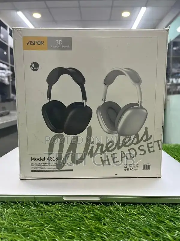 ASPOR A618 5.1 Bluetooth Wireless Headset Earphones